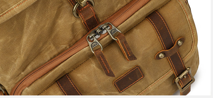 Kamerarucksack aus Leinen – Bild 5 | LuxeStyle