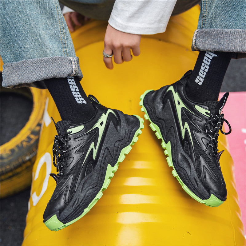 Sportliche Low-Top Sneaker mit dicker Sohle – Bild 5 | LuxeStyle