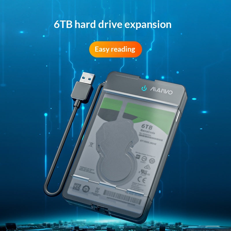 Externes 2.5-Zoll SATA Festplattengehäuse