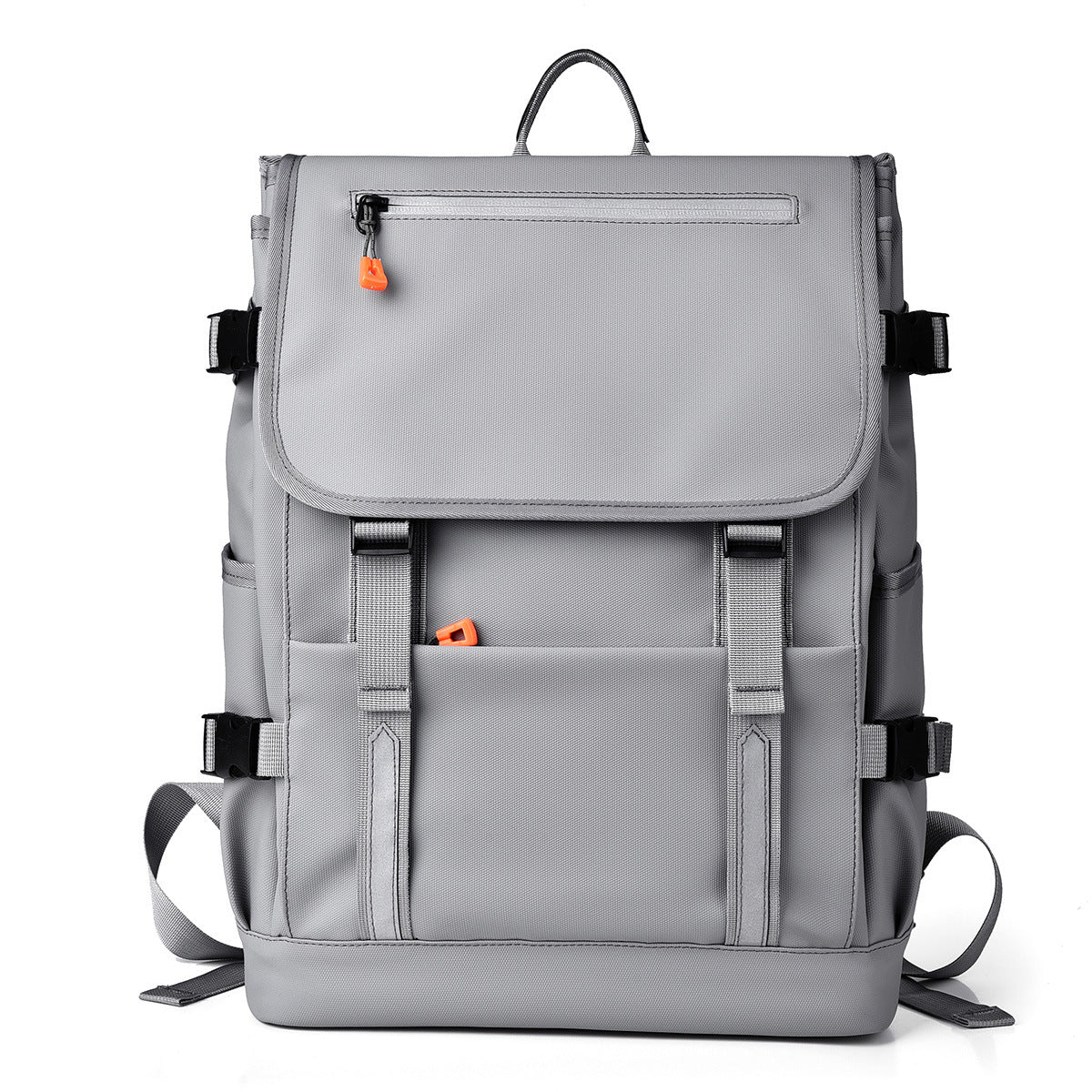Grosser Rucksack für Geschäftsreisen – Schwarz/ Grau – Bild 8 | LuxeStyle