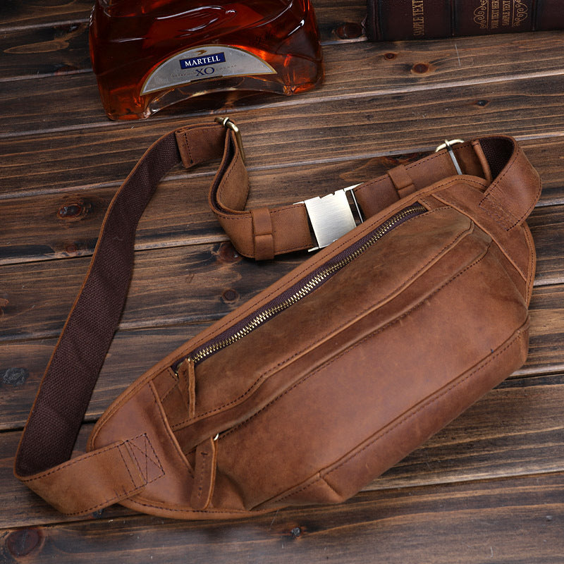 Leder Crossbody Sporttasche für Herren – Bild 3 | LuxeStyle