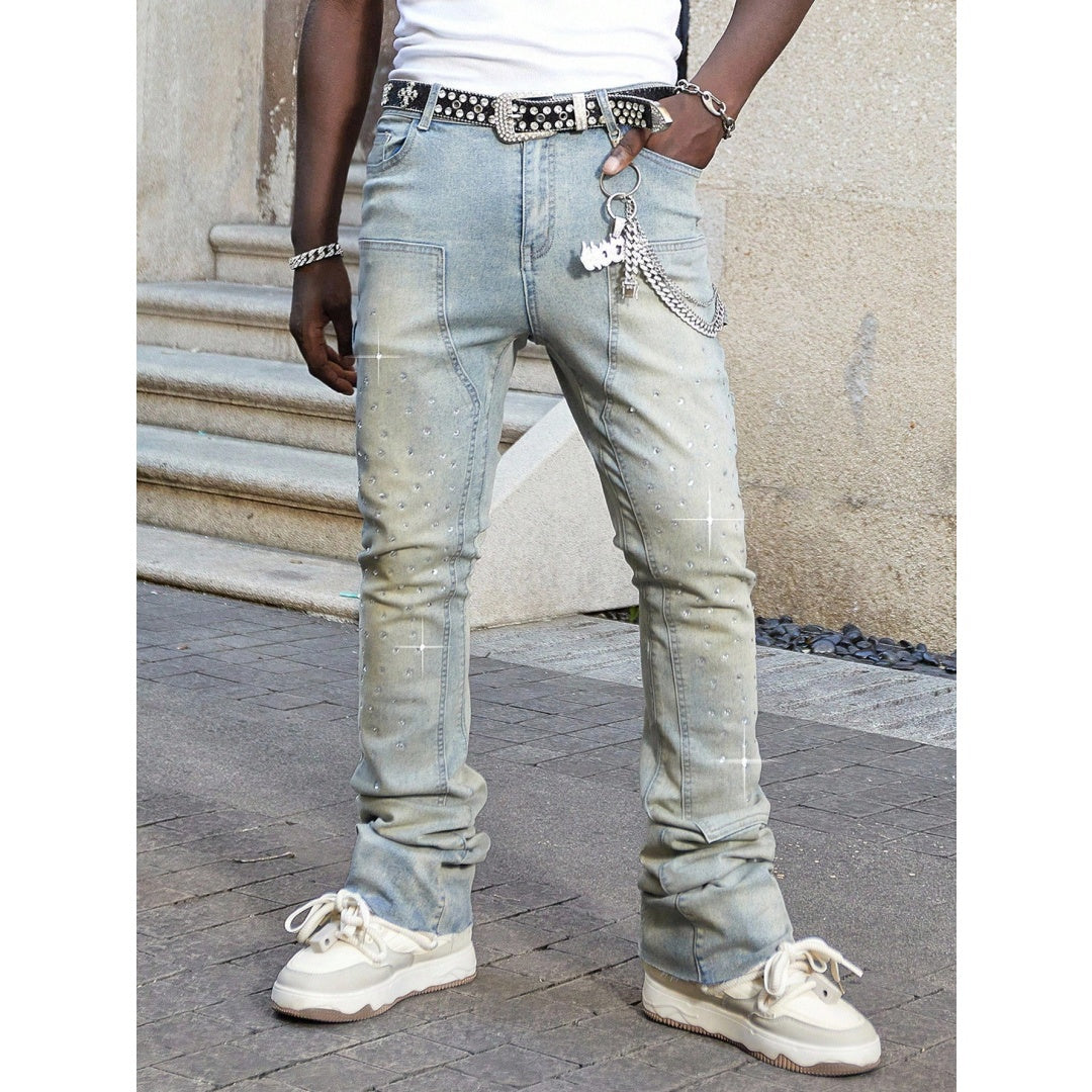 Stretch-Hosen für Herren, schmal geschnitten