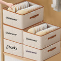 Beige Aufbewahrungsbox 50x40x30 cm | LuxeStyle
