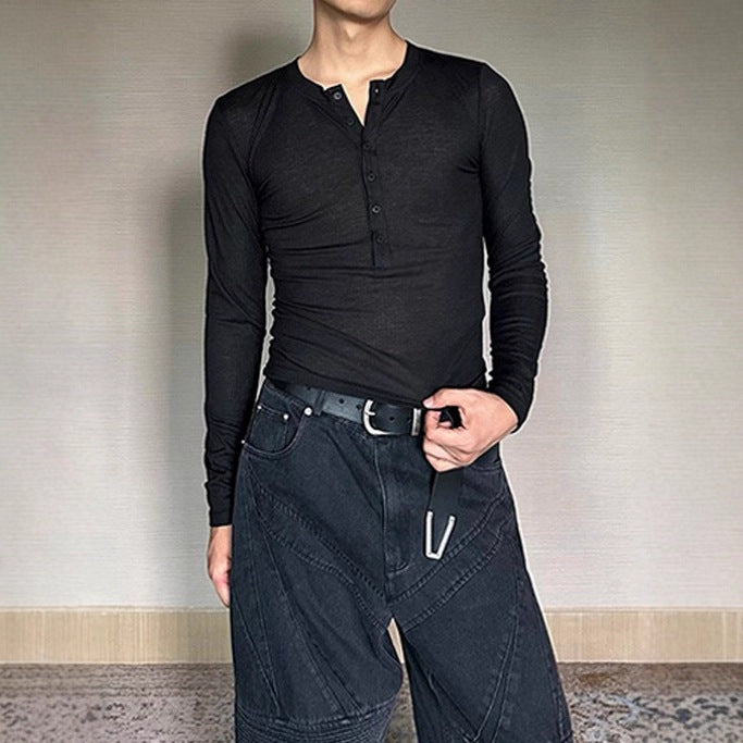Henrys Langarmshirt aus Polyester – Bild 4 | LuxeStyle