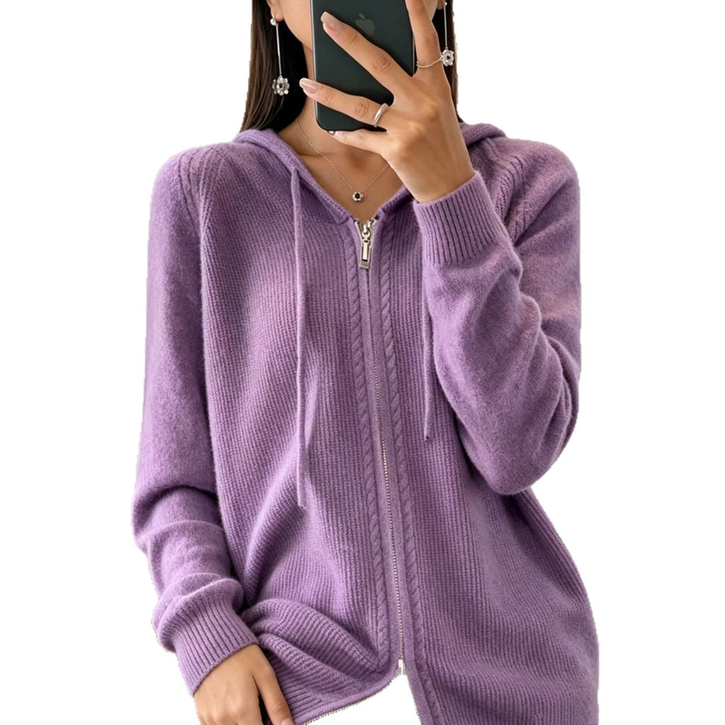 Cardigan aus Kunstwolle