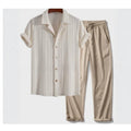 Kurzarm-Shirt und Hose – Bild 1 | LuxeStyle