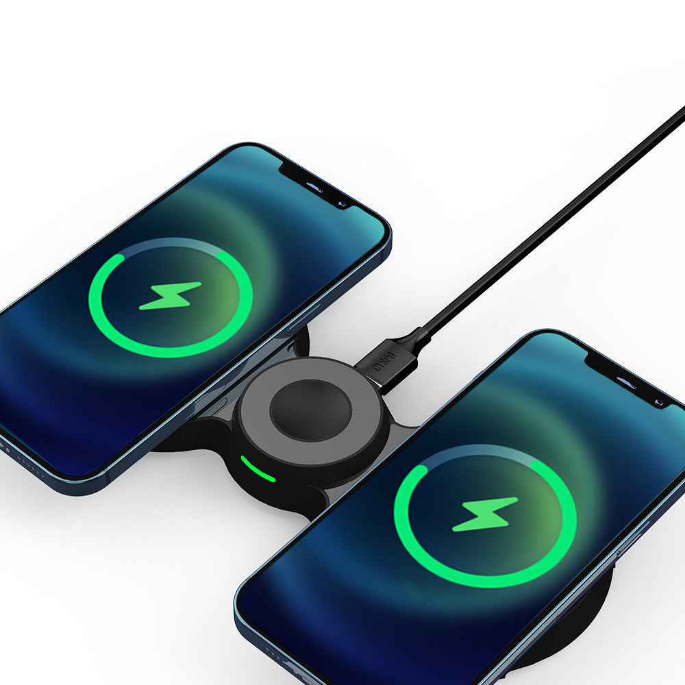 Magnetisches 3-in-1 Wireless Ladegerät für Apple