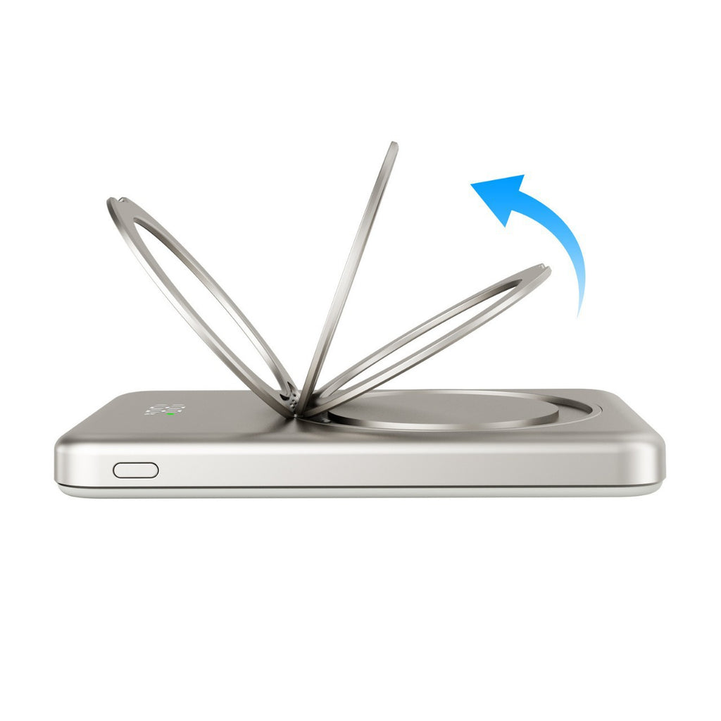 Magnetische Powerbank mit drehbarer Halterung
