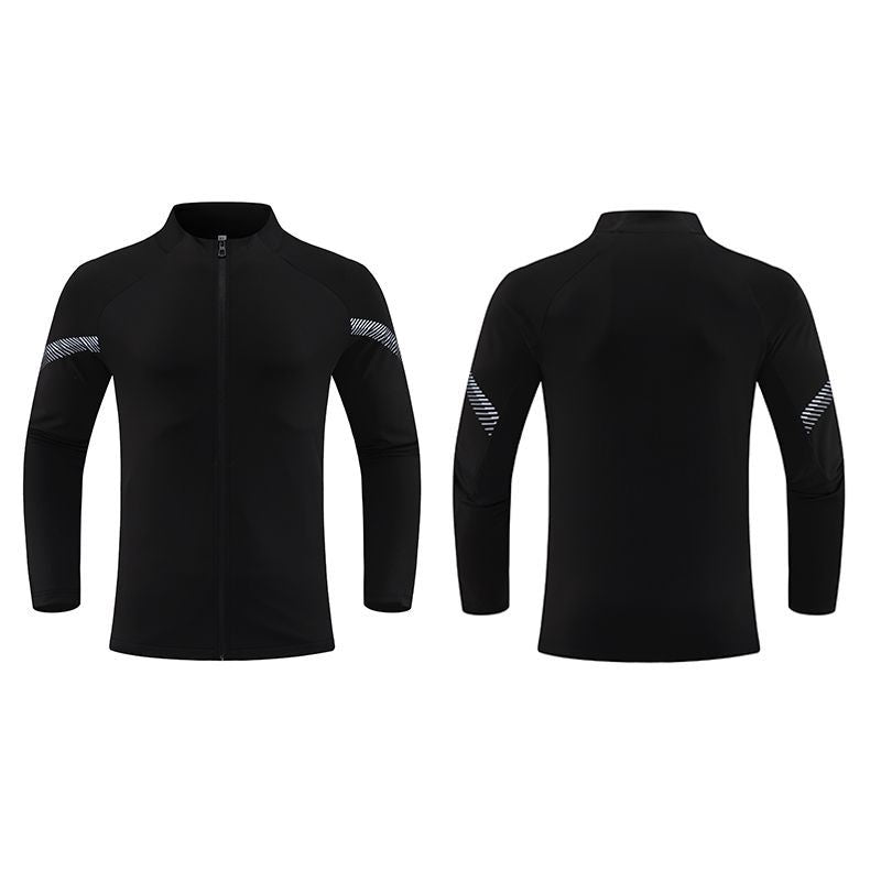 Herren Windbreaker Laufjacke mit Stehkragen