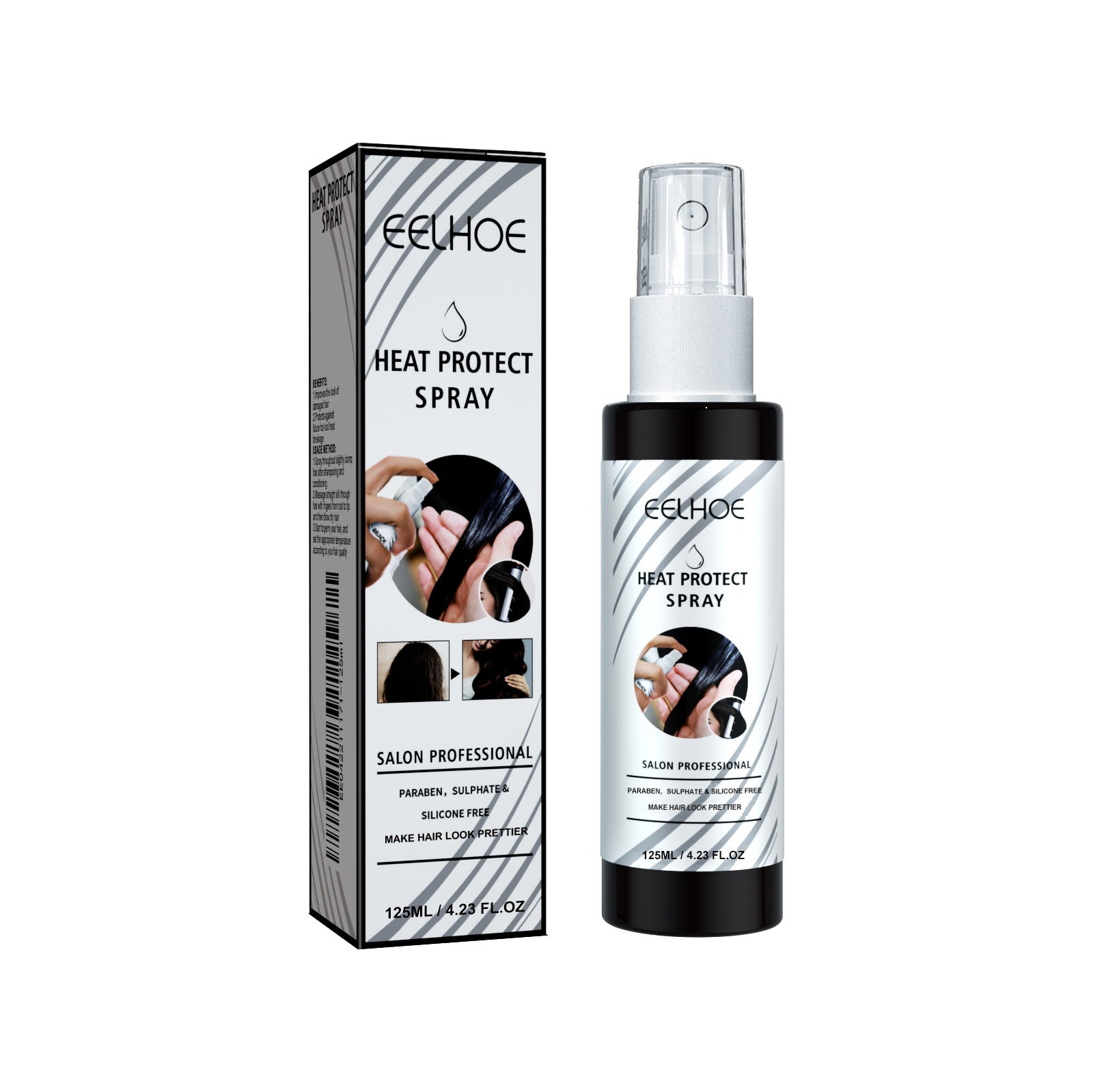 Anion-Haarstyler für Glätte und Locken