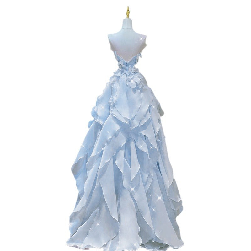 Ethereal trägerloses Ballkleid – Bild 3 | LuxeStyle