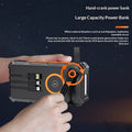 Solar- und Kurbel-Powerbank, 20'000 mAh