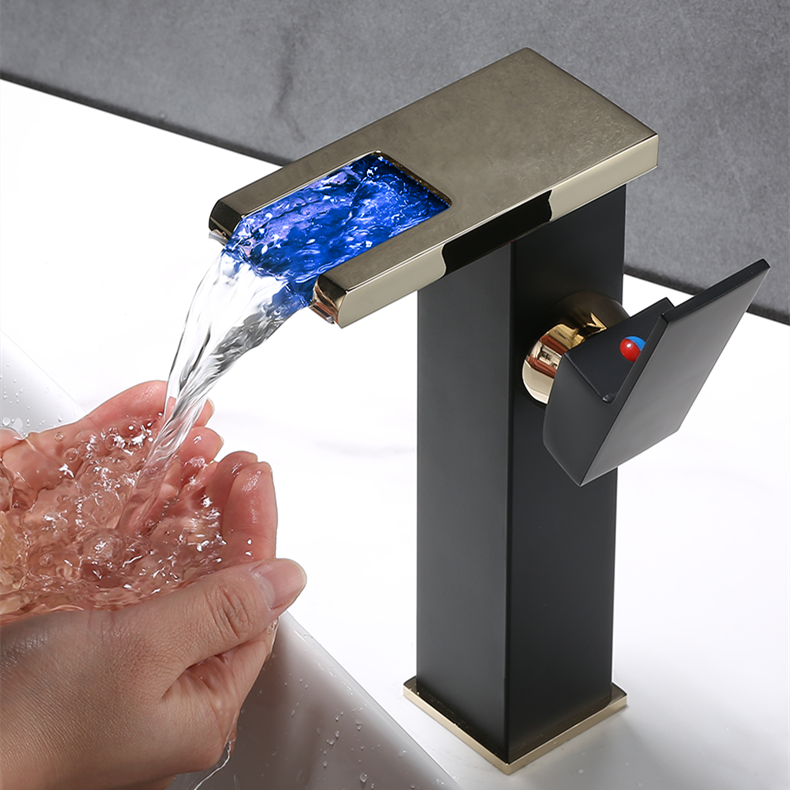LED Wasserfall Armatur für Waschtische – Bild 5 | LuxeStyle