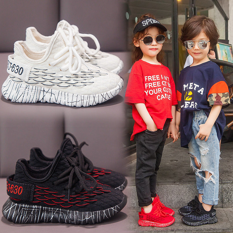 Kinder-Freizeitsneaker mit Fischschuppen-Mesh – Bild 5 | LuxeStyle