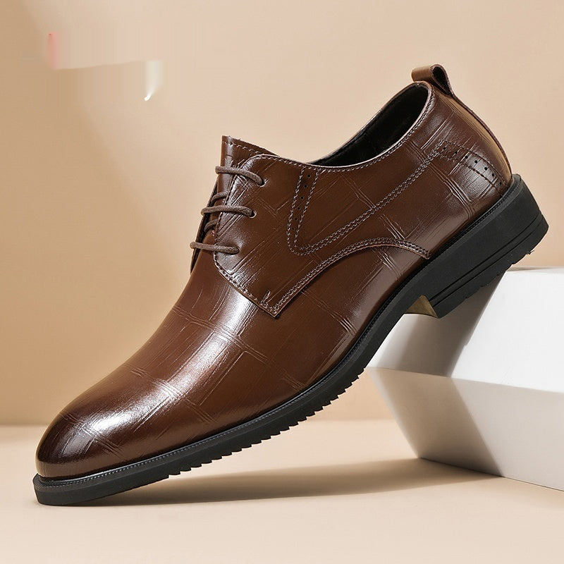 Business-Schnürschuhe aus Kunstleder – Bild 3 | LuxeStyle