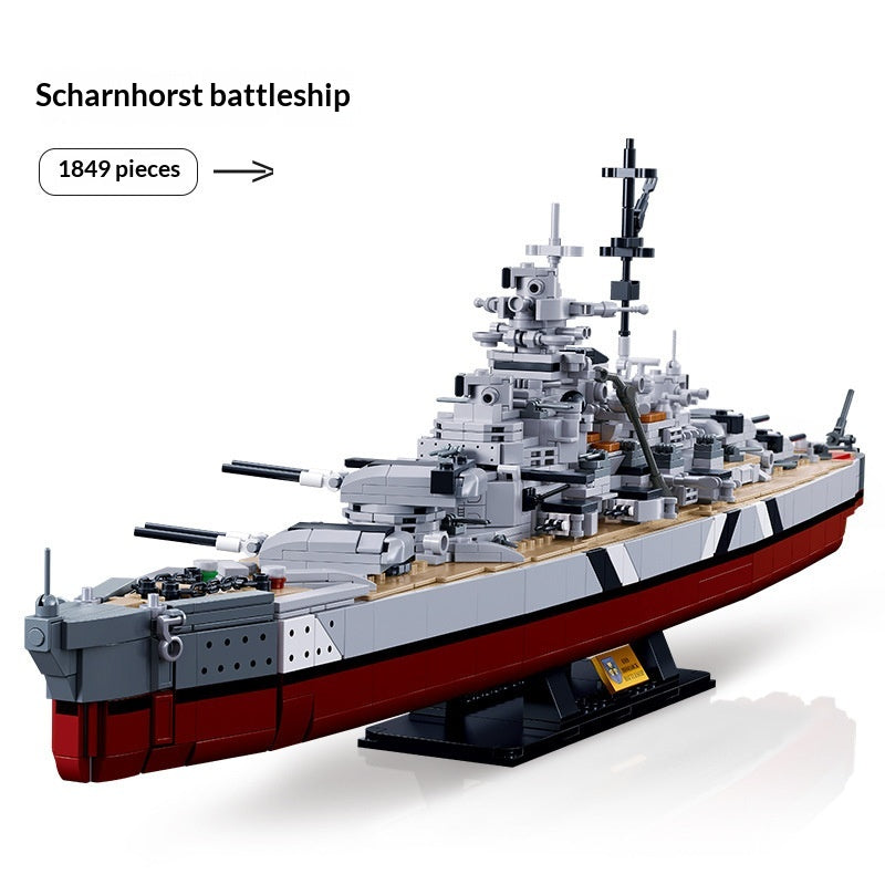 Flugzeugträger Bismarck Klemmbausteine