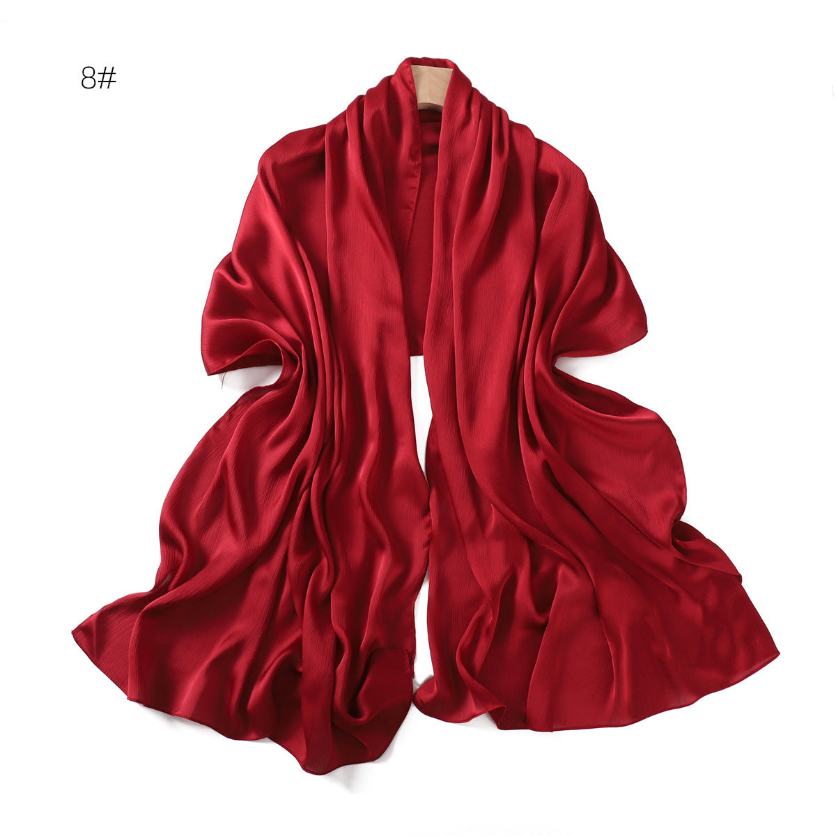 Einfarbiger Sommer-Schal für Damen – Bild 19 | LuxeStyle
