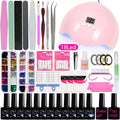 Nagel Starter-Set mit UV/LED-Lampe