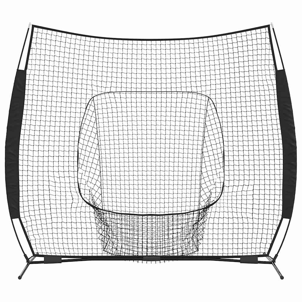 Baseball- & Softball-Trainingsnetz, Schwarz