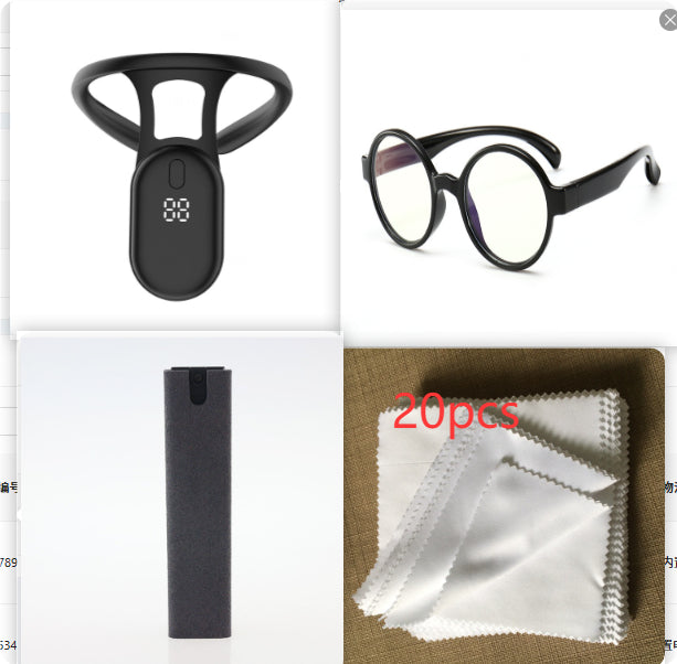 2-in-1 Display-Reiniger – Spray + Mikrofaser für Handy & Tablet