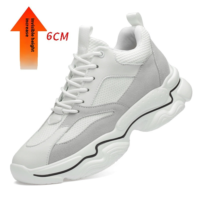 Herren-Sneaker aus Leder und Mesh – Bild 3 | LuxeStyle