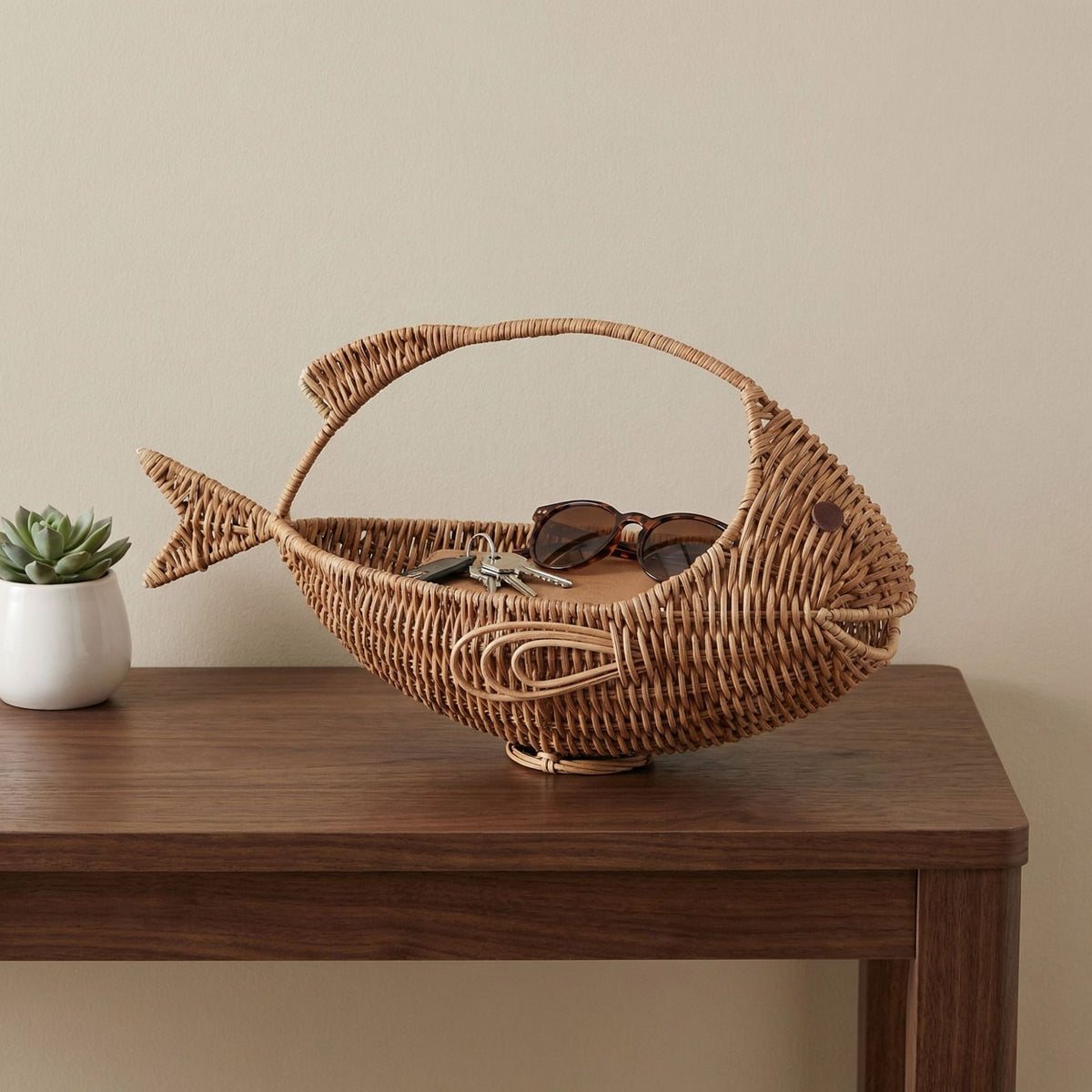 Rattan-Fisch-Säcke für Haus & Küche | LuxeStyle