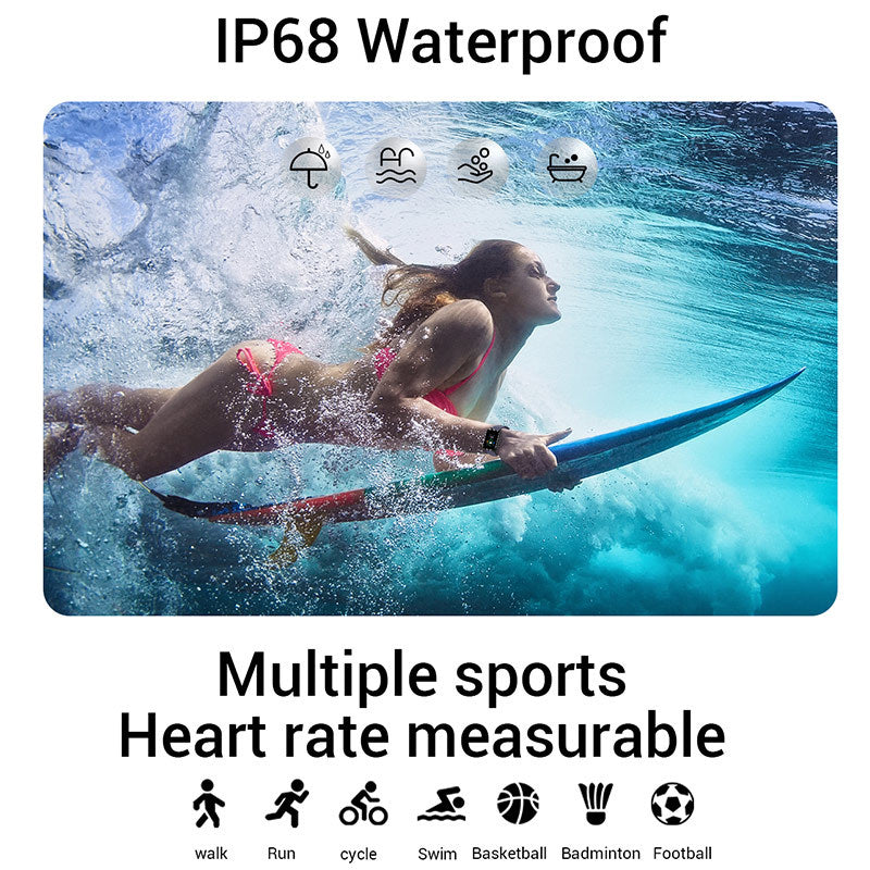 Wasserdichtes Smart-Armband mit Blutdruckmessung – Bild 2 | LuxeStyle