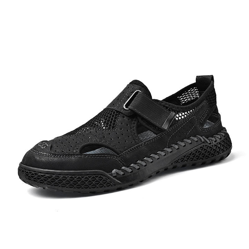 Atmungsaktive geschlossene Herren-Sandalen