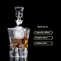 Weinflasche aus Glas
