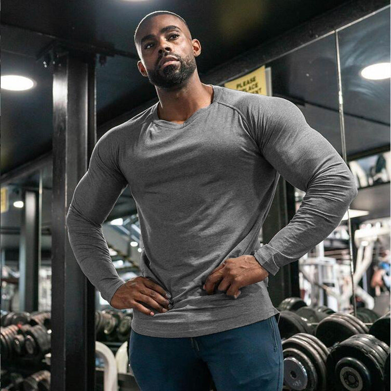 Langarm‑Muskel‑Fit‑T-Shirt – Bild 7 | LuxeStyle