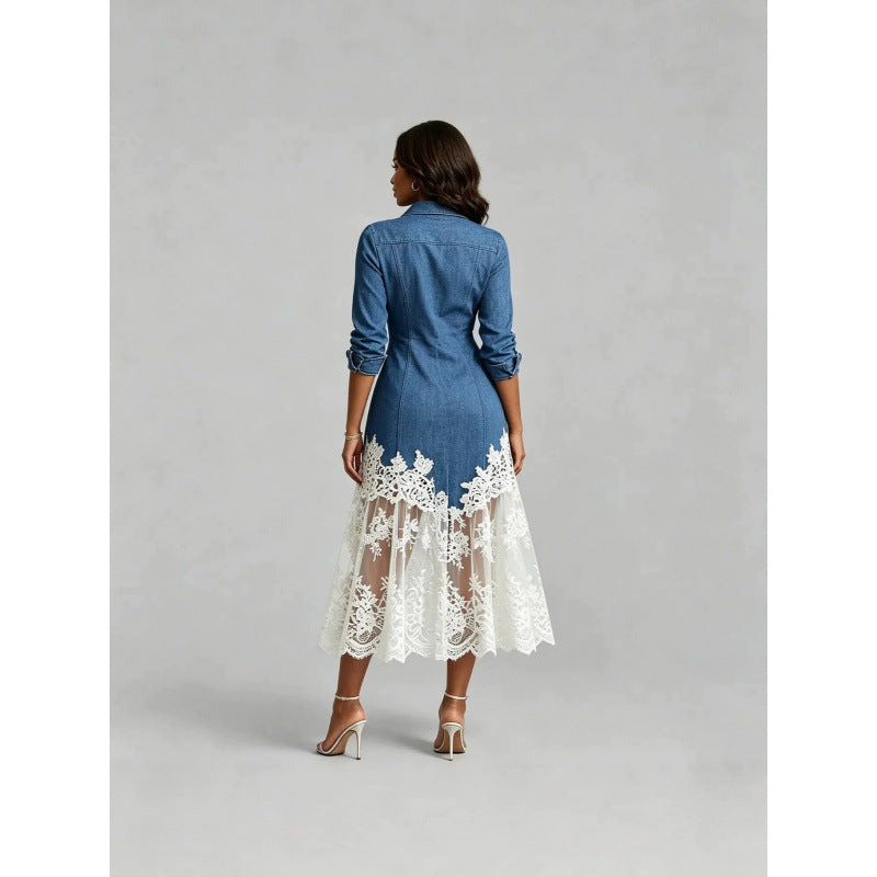 Lace Patchwork Rock