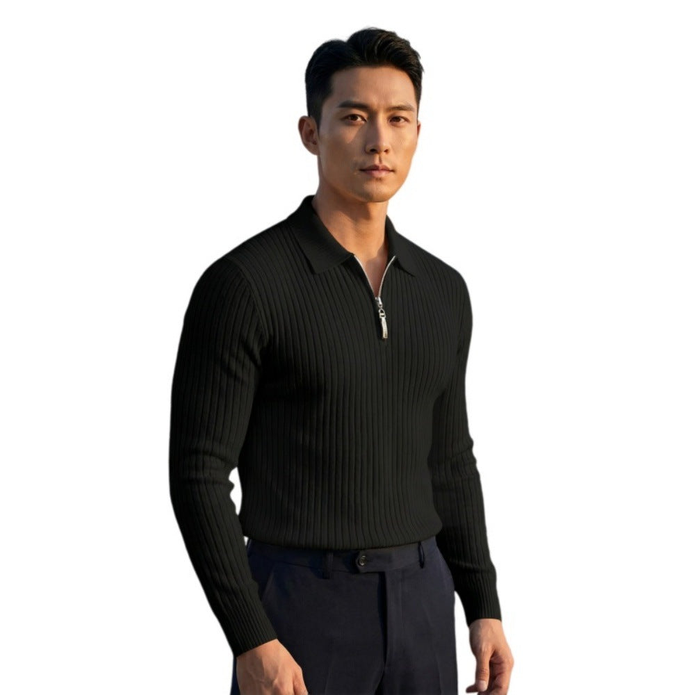 Halbzip-Sweater für Herren