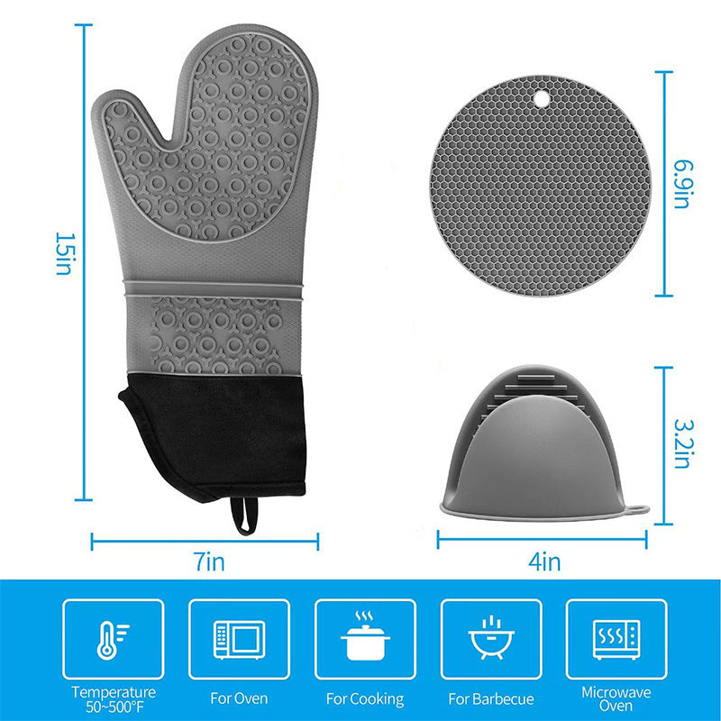 Silikon-Ofenhandschuhe – Bild 1 | LuxeStyle