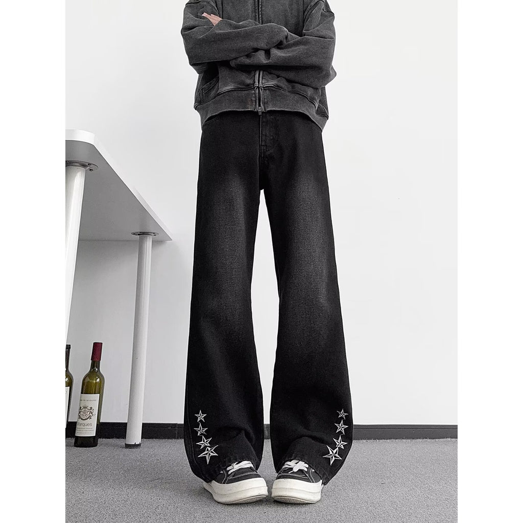 Gestickte Jeans