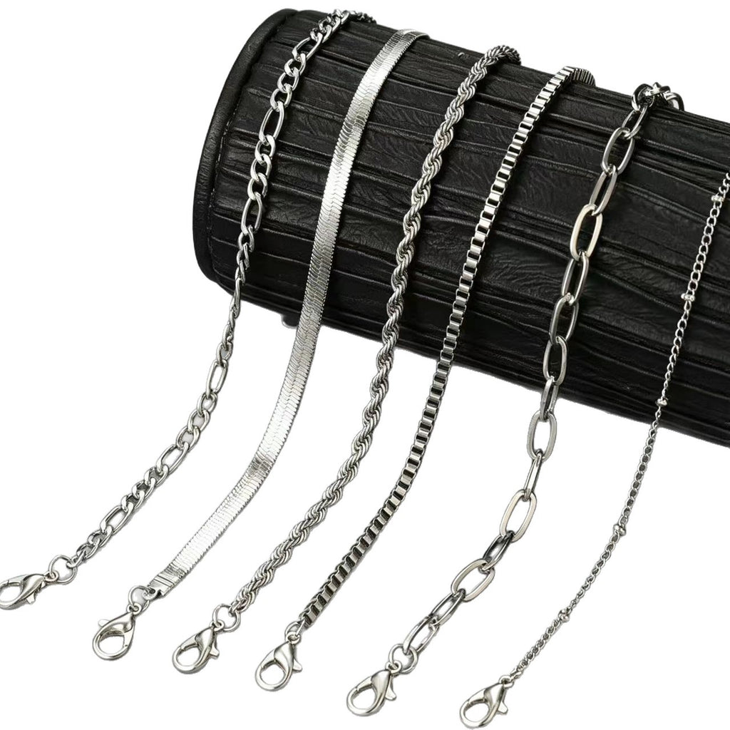 Mehrreihiges Minimalist-Armband-Set – Bild 5 | LuxeStyle
