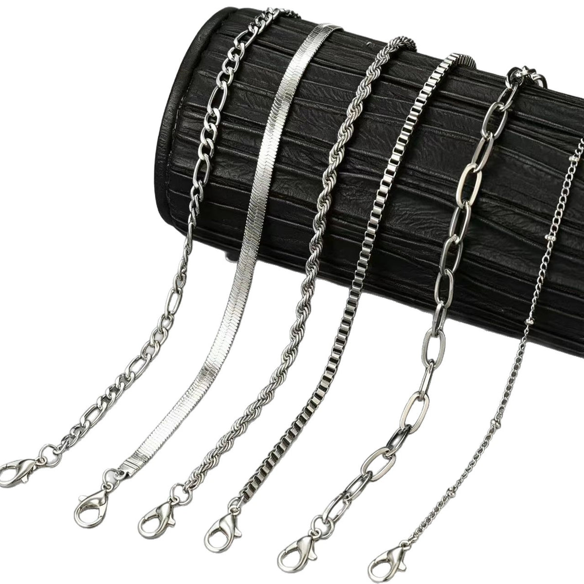 Mehrreihiges Minimalist-Armband-Set – Bild 5 | LuxeStyle