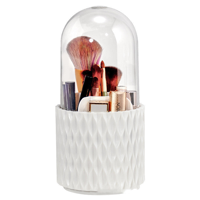 360° drehbarer Make-up Pinsel-Organizer mit Deckel