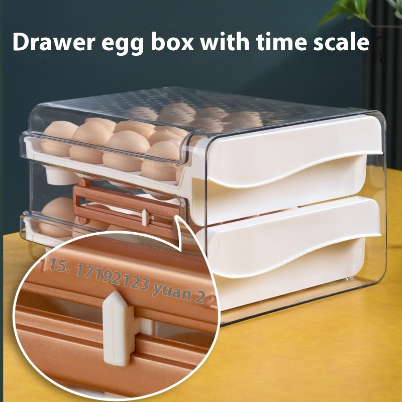 Eier-Aufbewahrungsbox mit Skala für den Kühlschrank – Bild 6 | LuxeStyle