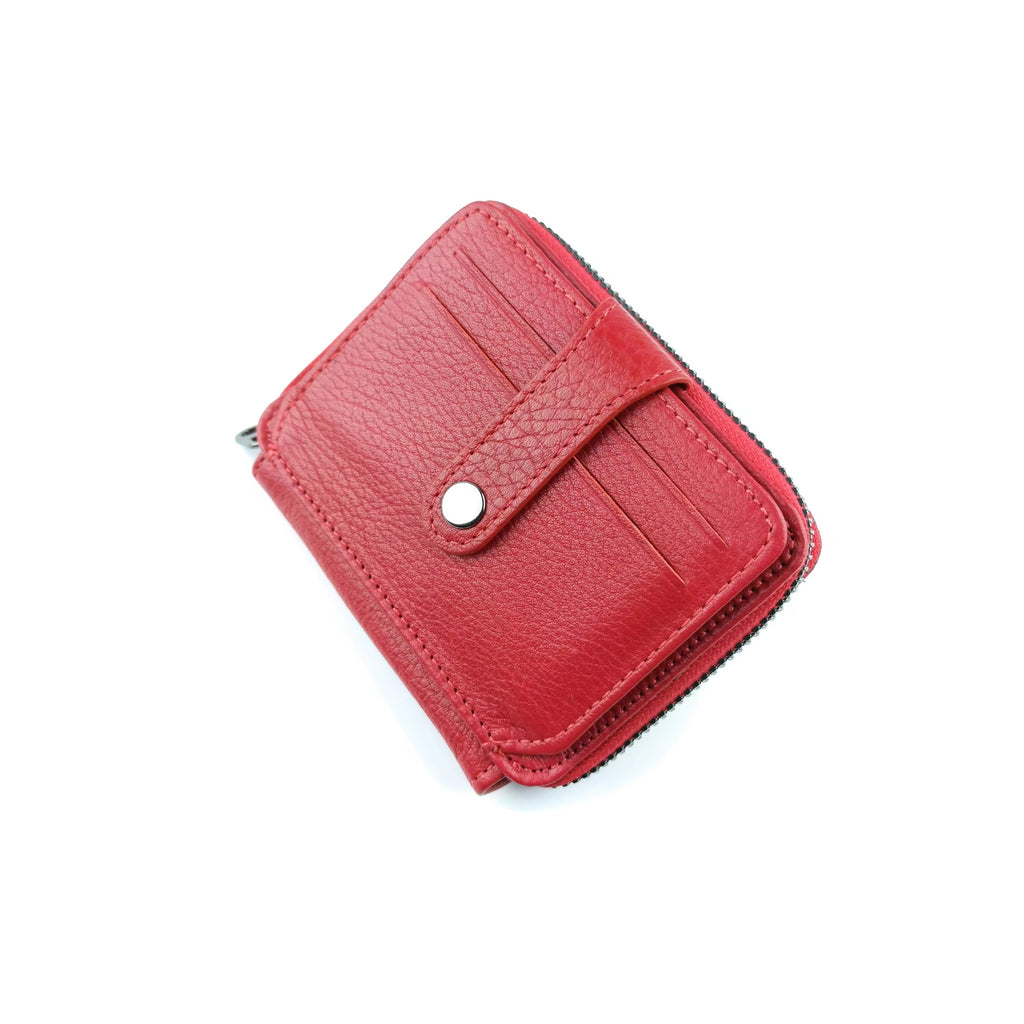 Genuine Leder Geldbörse mit Anti‑Diebstahl‑Riegel – Bild 5 | LuxeStyle