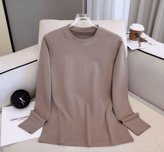 Unisex Langarmshirt aus Baumwolle