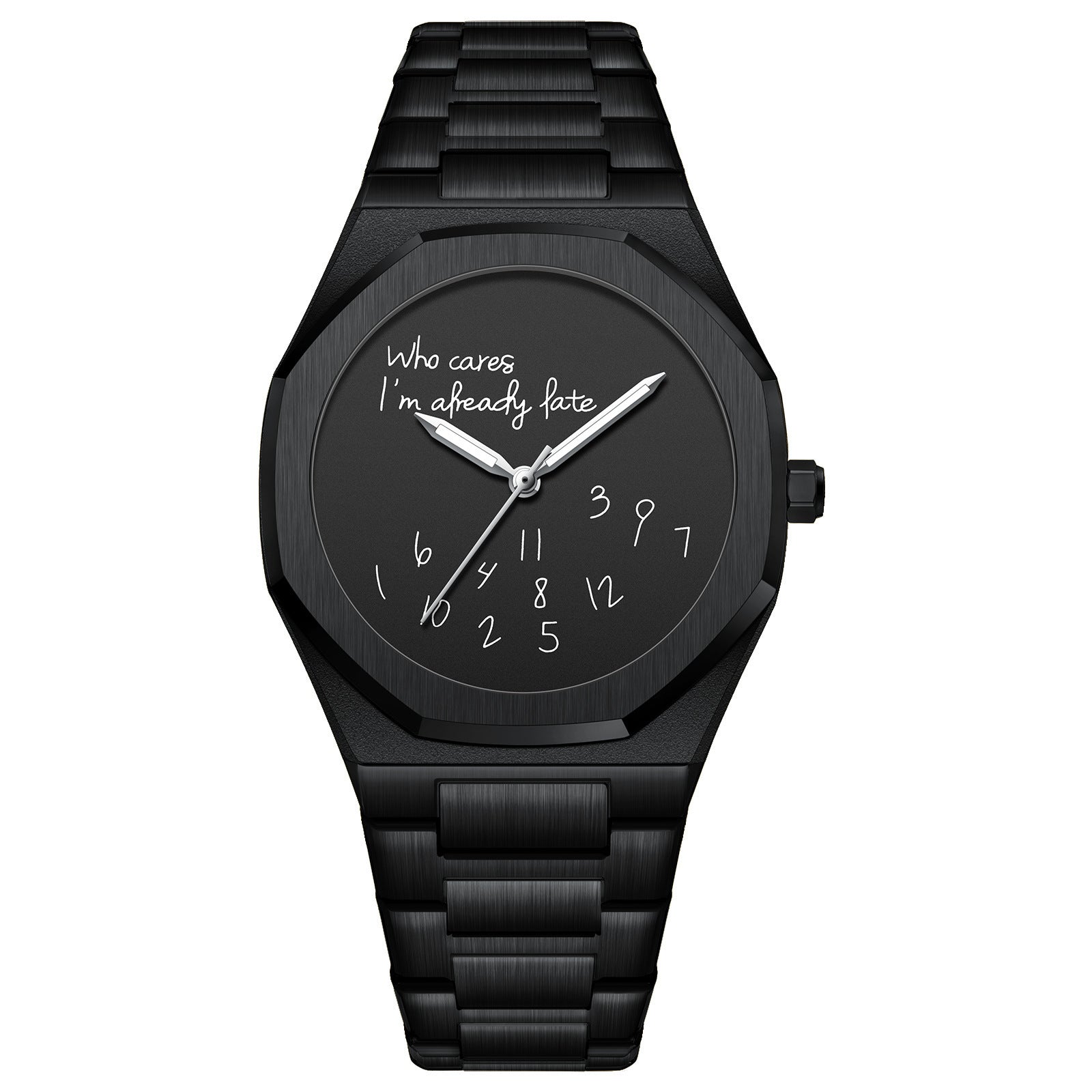 Herren-Armbanduhr Edelstahl