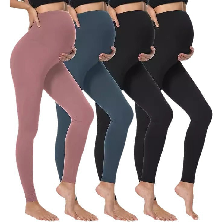 Schwangerschafts-Leggings mit Bauchstütze