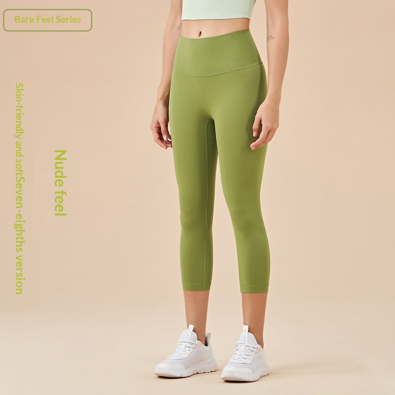 High-Waist Cropped Leggings für Damen