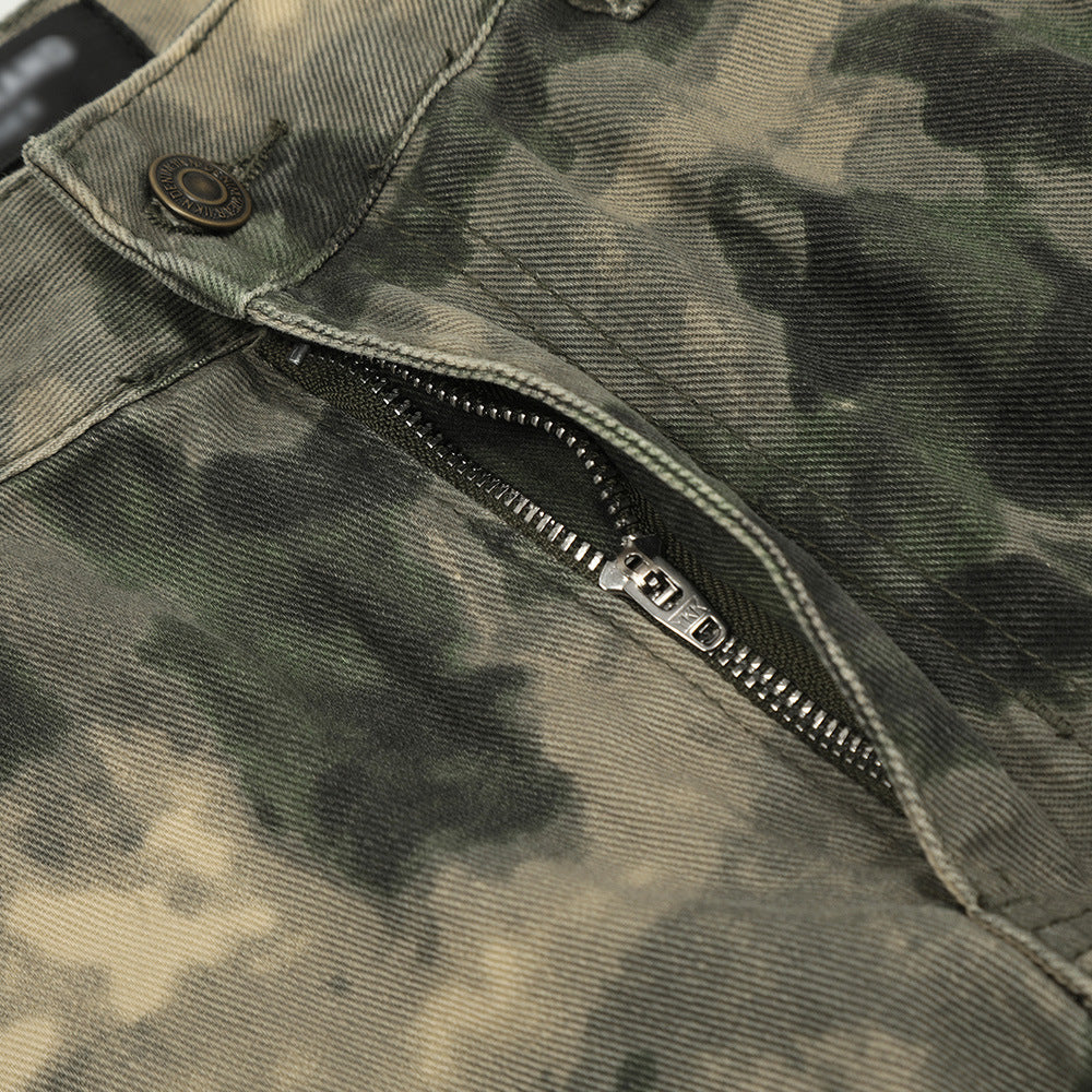 Camo-Pantalons mit mehreren Taschen