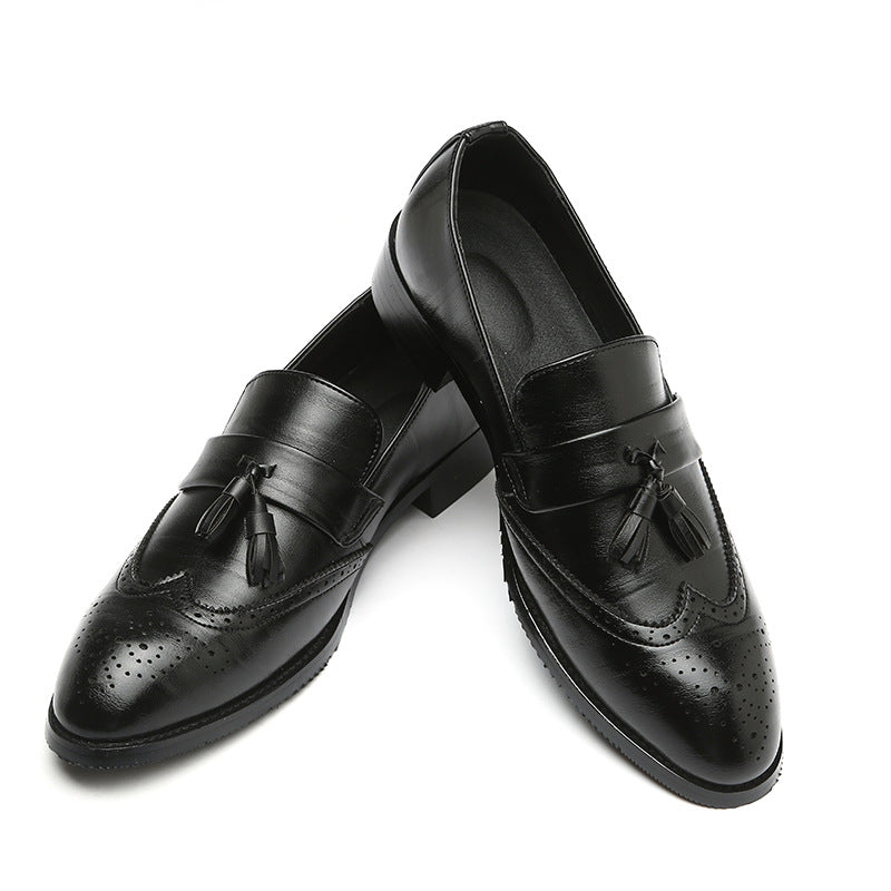 Herren Freizeit-Lederschuhe Übergrössen – Bild 6 | LuxeStyle