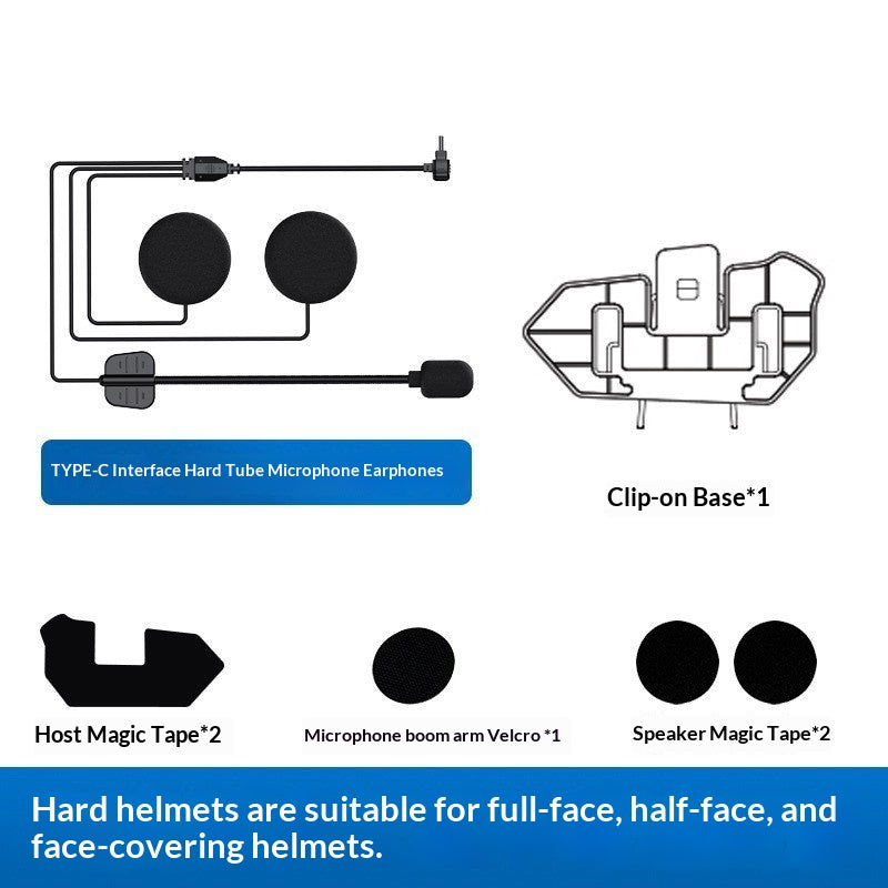 Helm-Mikrofon für Bluetooth-Headsets