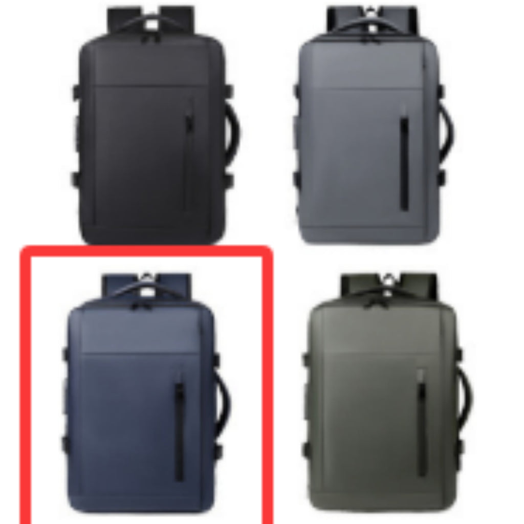 Grosser, wasserdichter Business-Rucksack mit Kompression – Bild 4 | LuxeStyle
