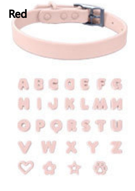 Haustierhalsband aus Silikon mit Buchstaben – Bild 4 | LuxeStyle