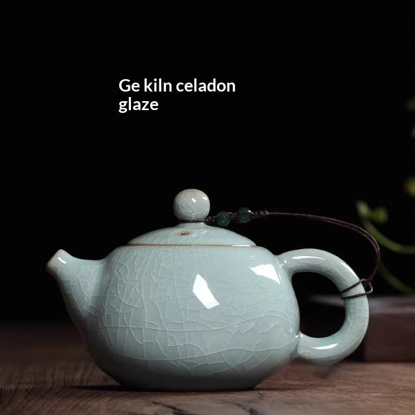 Celadon Ge Kiln Teekanne mit Eisriss-Glasur – Bild 7 | LuxeStyle