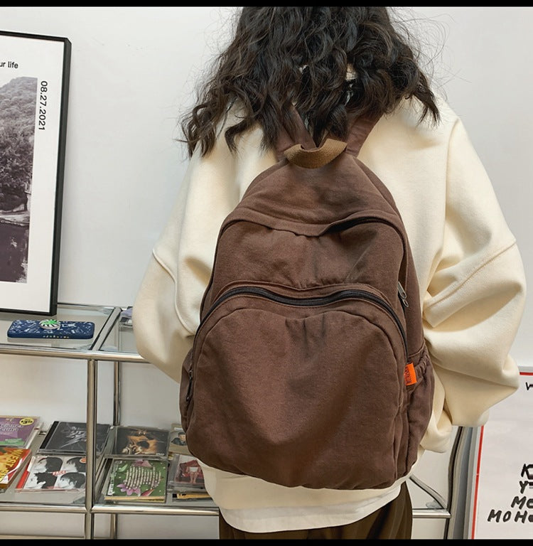 Canvas Rucksack für Freizeit und Reisen